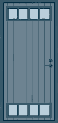 Porta número três 